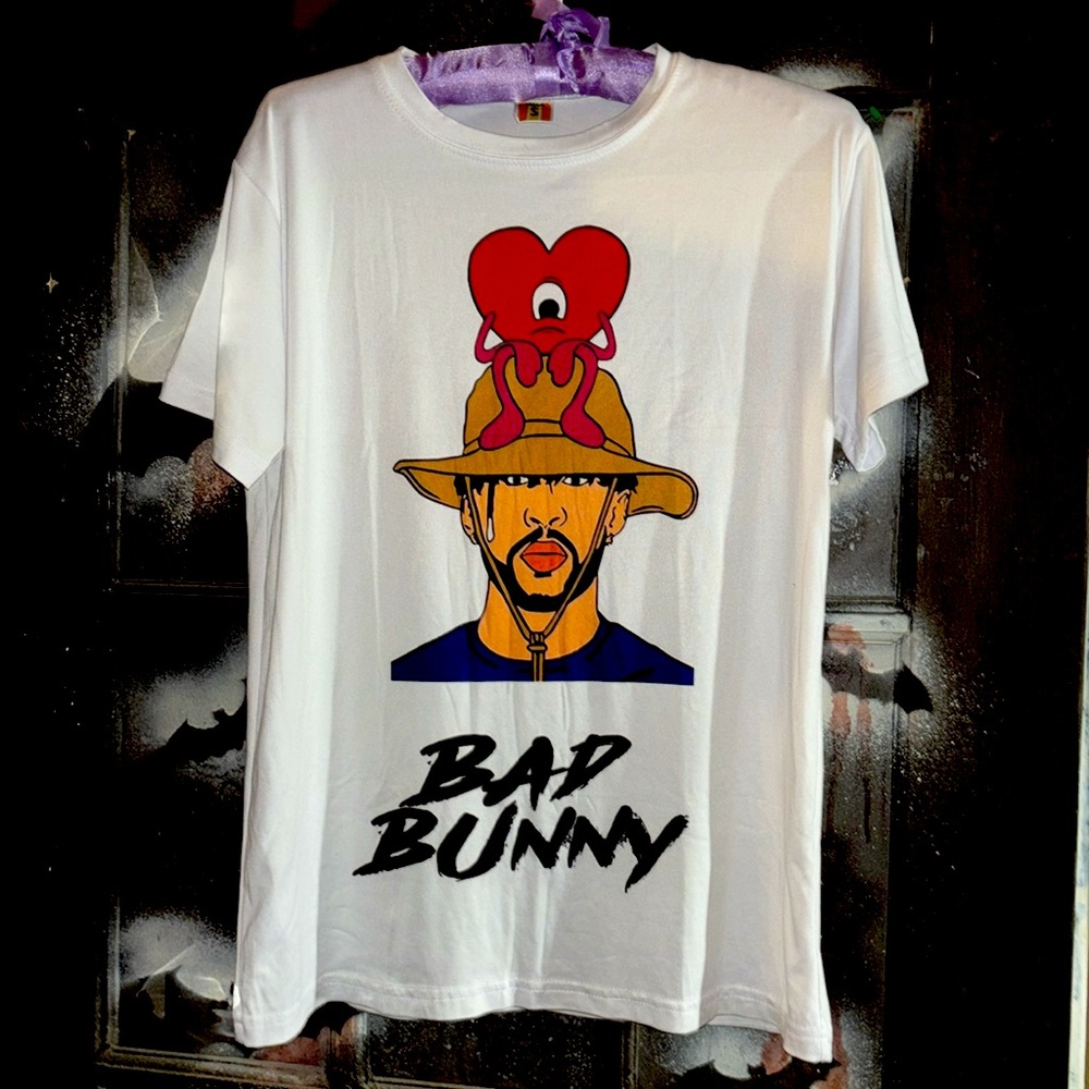 Bad Bunny T-shirt… get on witcho bad self! NWOT